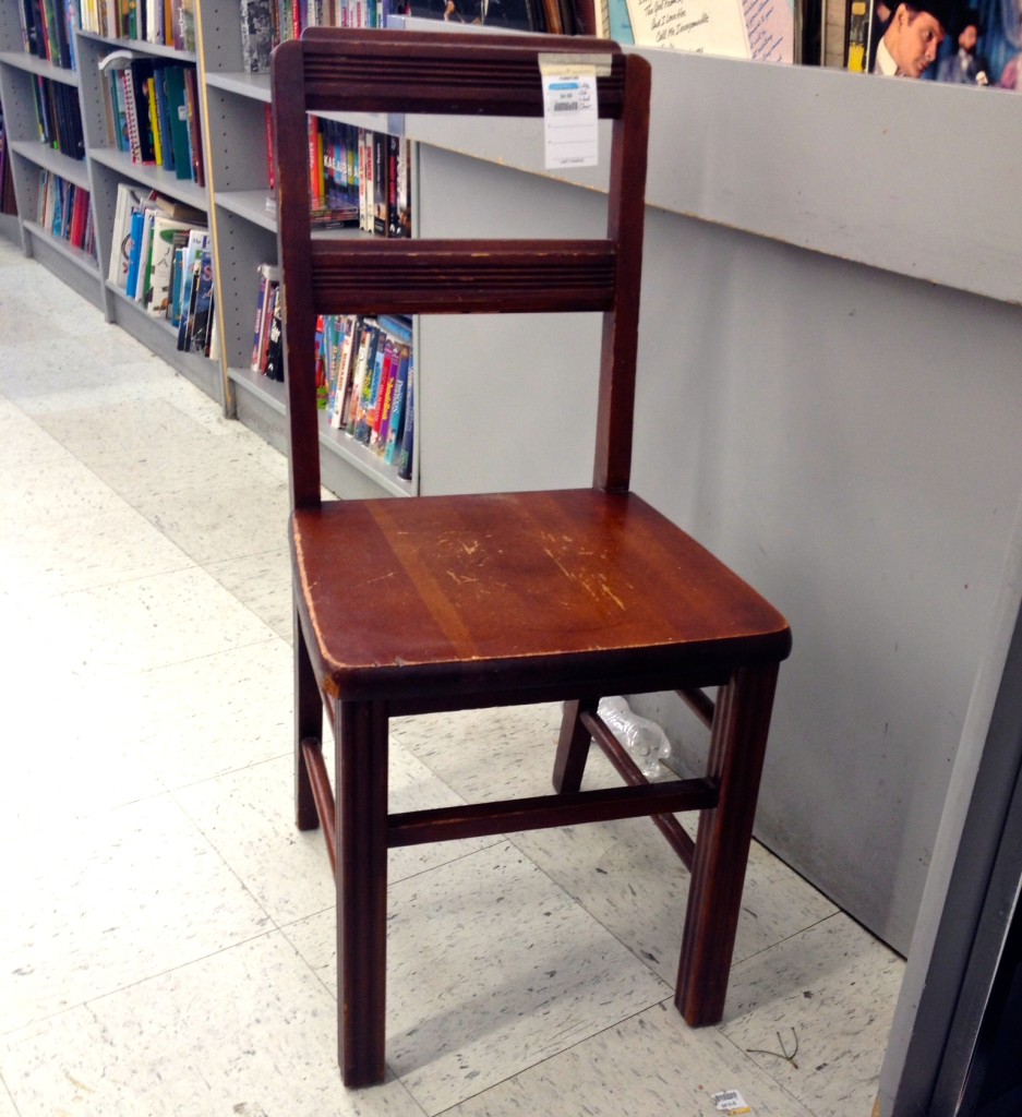 little wooden chair