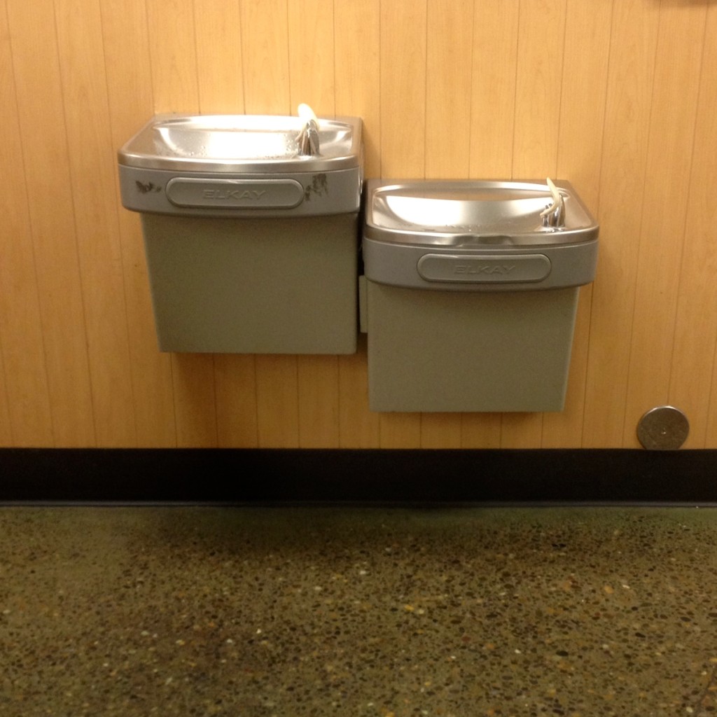 Fred Meyer drinking fountains