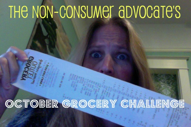 october grocery challenge