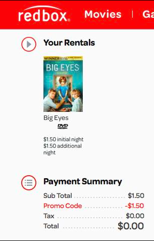 Big Eyes Redbox