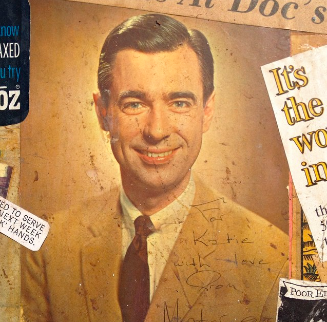 Mr. Rogers autographed photo