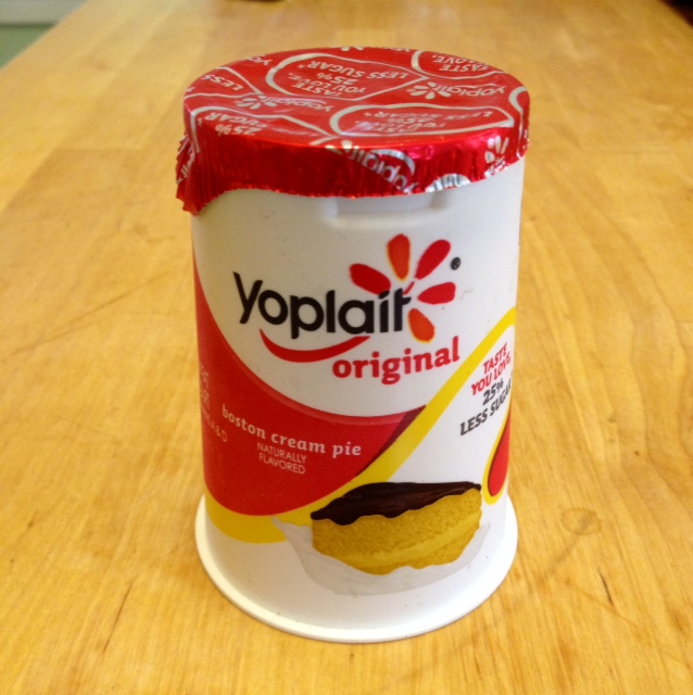 Boston Cream Pie yogurt