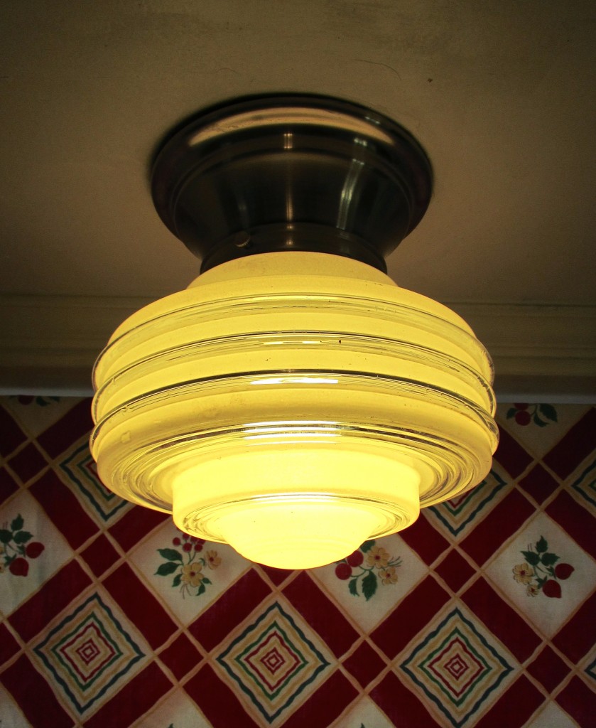 vintage kitchen light