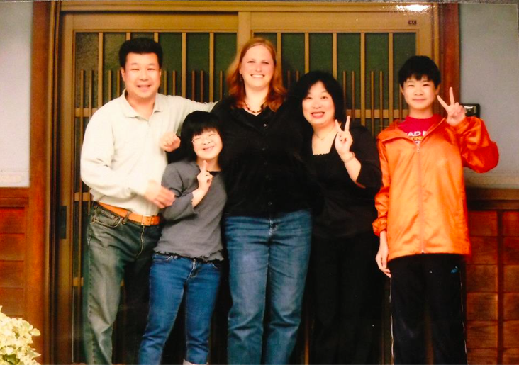 Japanese host family