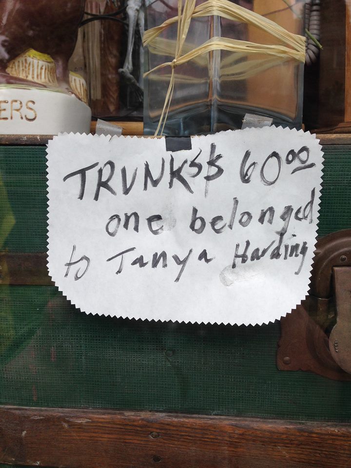 Tonya Harding's trunk