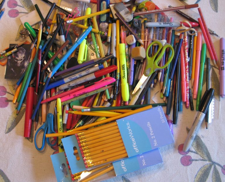 Just Say No to Unnecessary Brand New School Supplies!