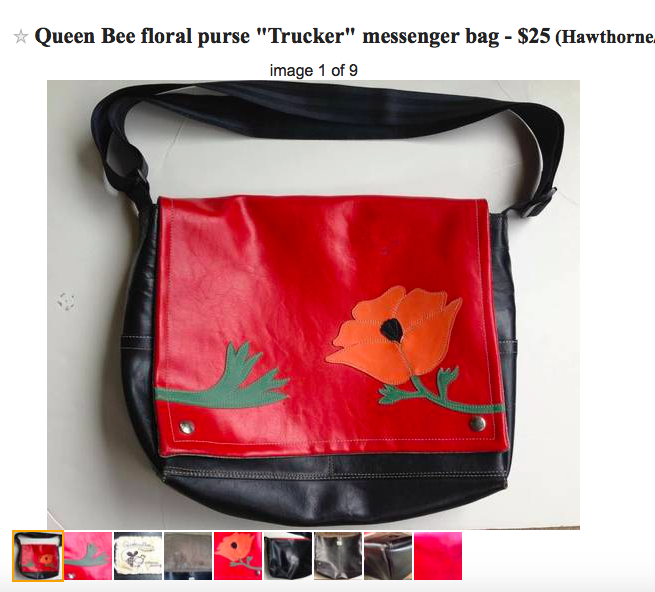 Queen bee purse