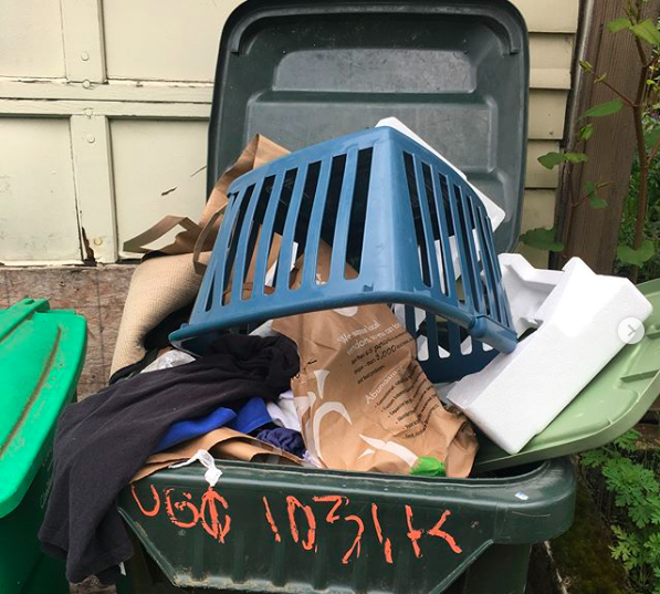 Five Frugal Things -- A Garbage Picked Laundry Basket