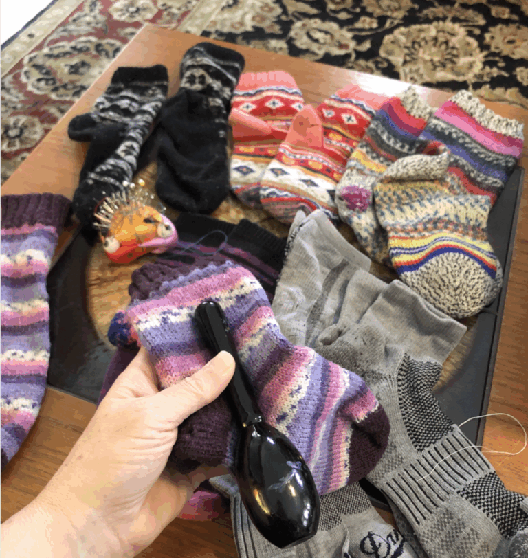 Let's Darn Some Socks!