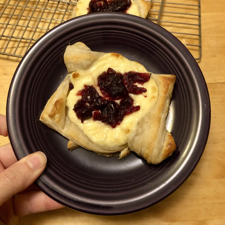 Five Frugal Things -- Homemade Cranberry Danishes!