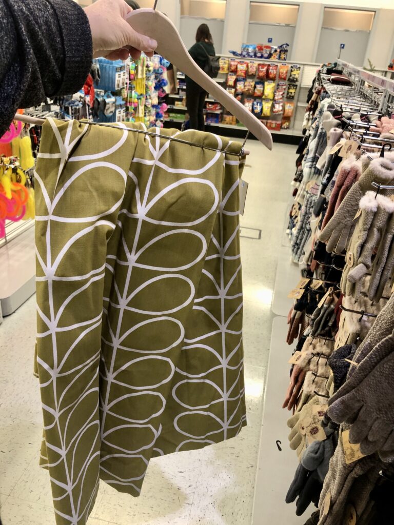 One Frugal Things -- Thrifted Curtains