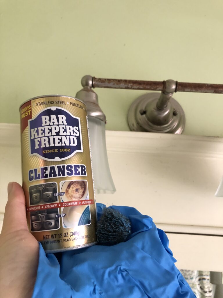 Repair Don't Replace -- A Rusty Light Fixture!