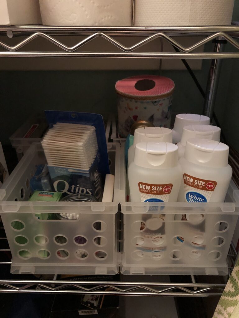 Five Frugal Things -- Organized Toiletries