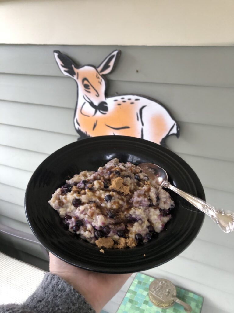 Three Frugal Things -- Focaccia & Oatmeal