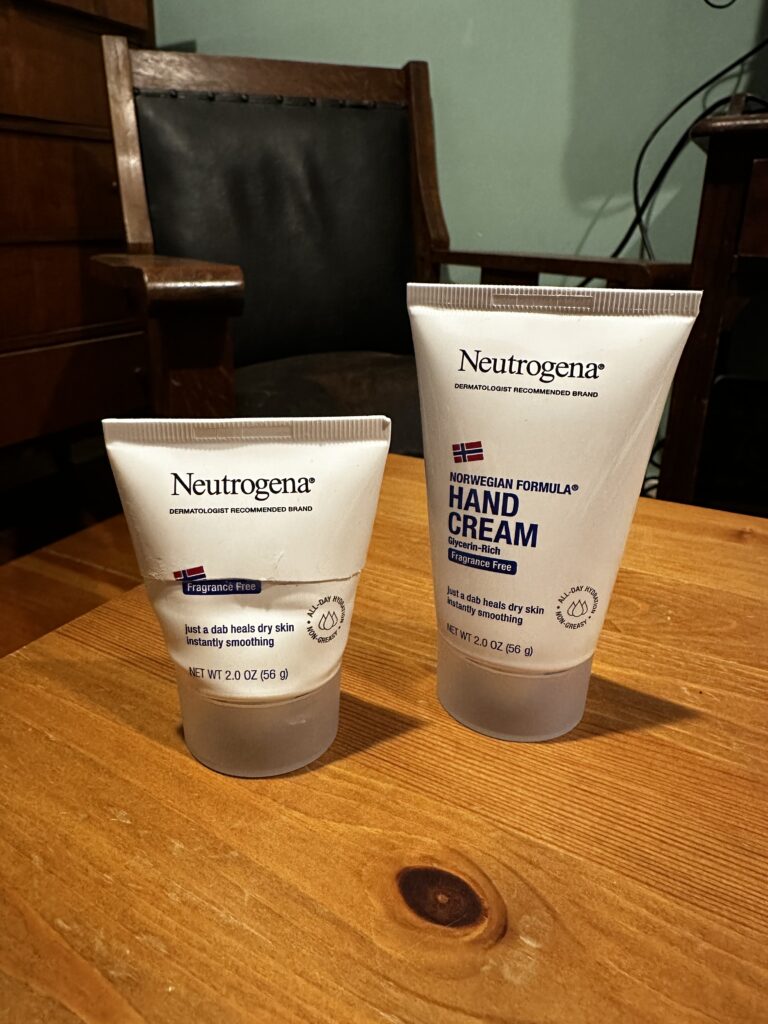 Five Frugal Things -- Hand Cream & a "Fpoon"