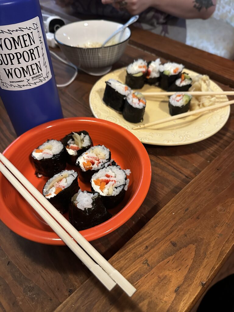 Five Frugal Things -- Homemade Sushi & a Buy Nothing Score!