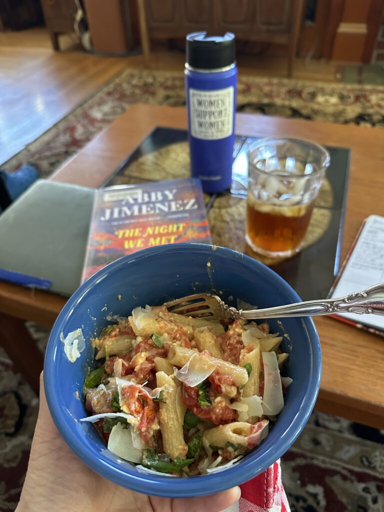 Five Frugal Things -- I Finally Made The Viral Feta Tomato Bake!