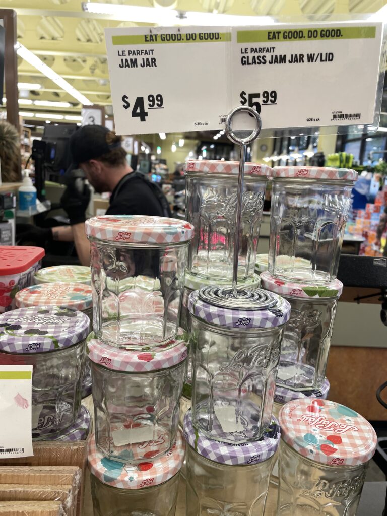 Five Frugal Things -- $5 Empty Jam Jars & a City of Roses