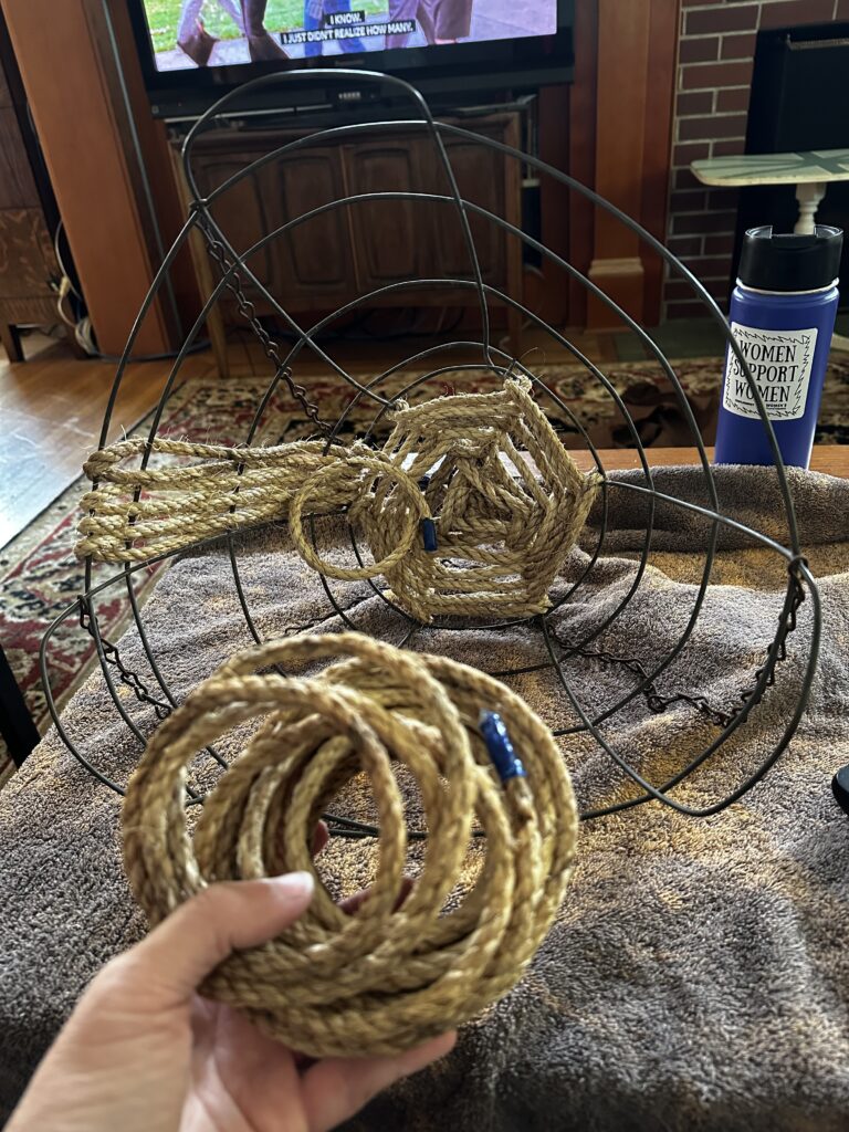 Three Frugal Things -- Hydrangeas & Basketweaving