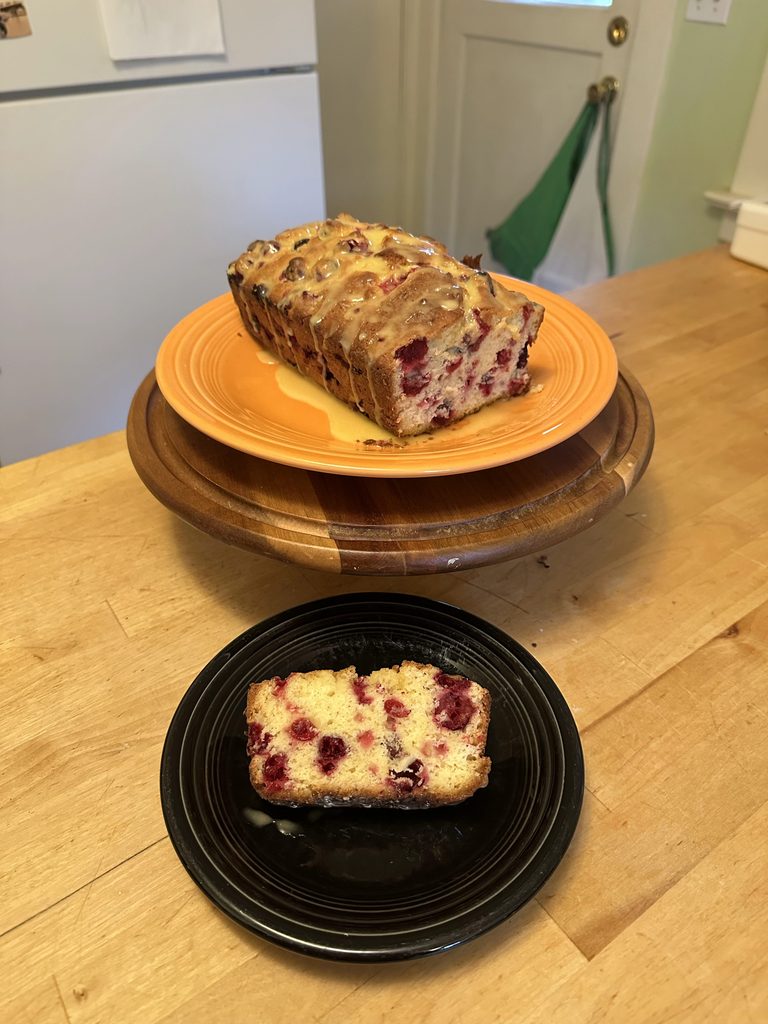 Freezer Challenge Update -- Cranberry Bread & Chicken Soup