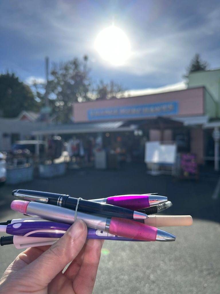 Five Frugal Things --  What to do With Excess Pens