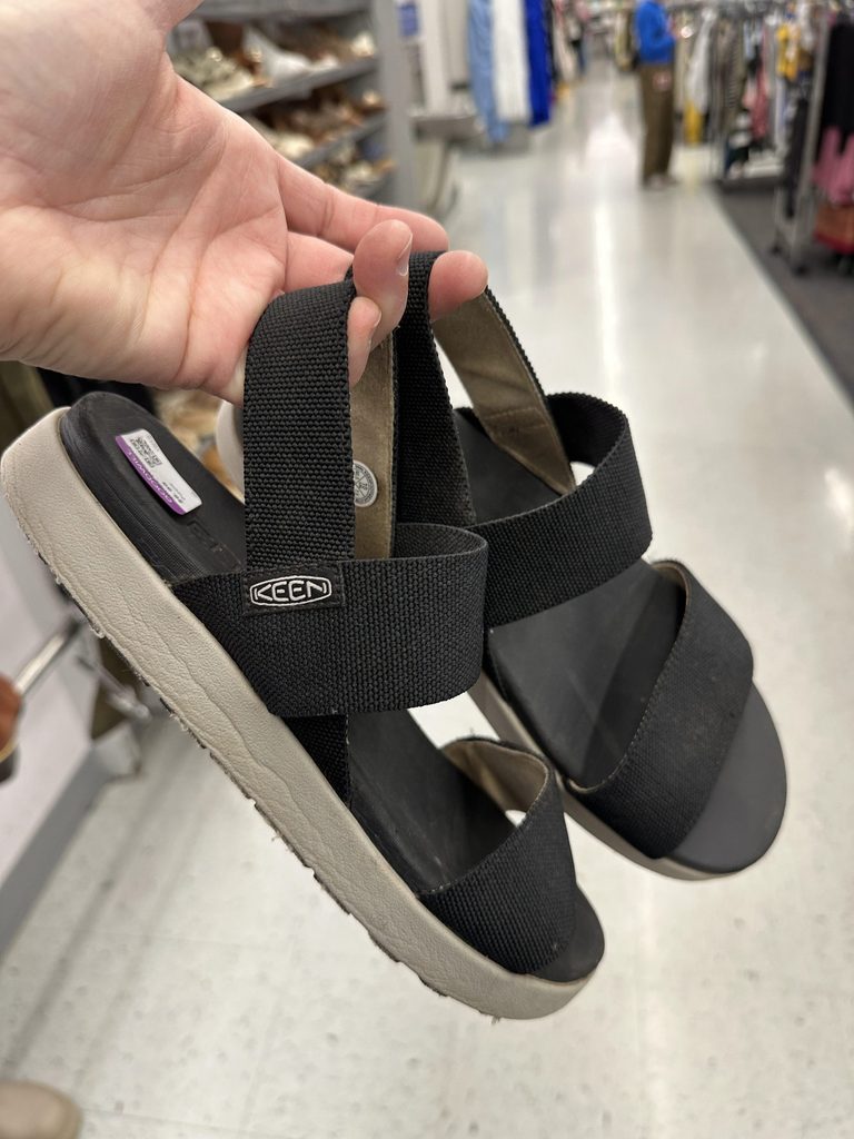 Five Frugal Things — Cheap Sandals & My Coat Has Returned!